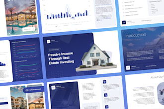 design or redesign a business pitch deck and presentation
