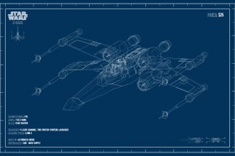 design star wars blueprint