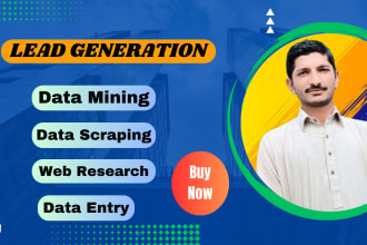 do leads generation with verified email for any industry