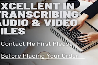 deliver flawless audio and video transcription