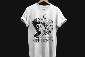create streetwear t shirt design