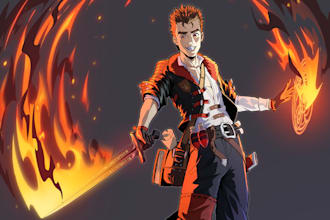 draw professional characters, oc, dnd, and fanart