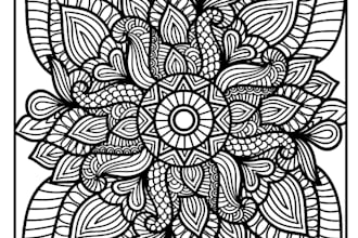 design mandala coloring pages and books