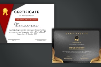 design certificate diploma award gift stationery premium