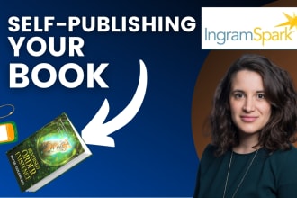 format and publish your ingramspark, amazon KDP paperback, ebook