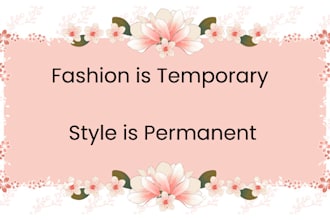 write chic fashion and lifestyle content