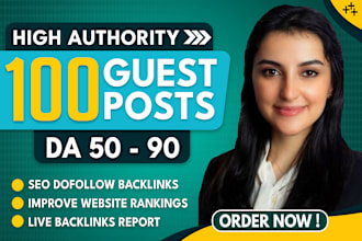 write high da guest post backlinks with SEO quality guest posting service