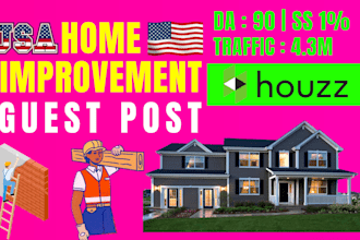 publish home improvement guest post on US high traffic blogs