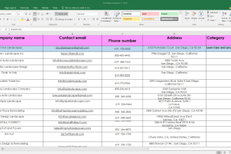 scrape email, company details, web research, lead generation