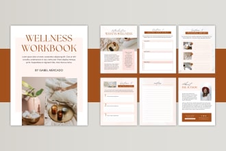 design your PDF workbook, lead magnet, checklist, worksheet, ebook design