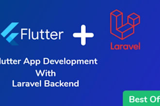 be your flutter app developer with backend api development