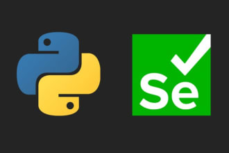 develop selenium automation bots and web scrapers