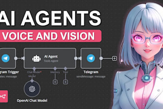 build ai agent and voice agent using langchain, n8n, vapi ai, openai, python