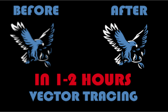 do convert in vector your logo convert raster, image in vector, redraw