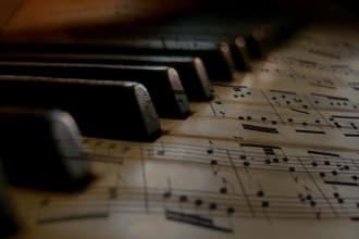 compose beautiful and emotive music for piano and strings
