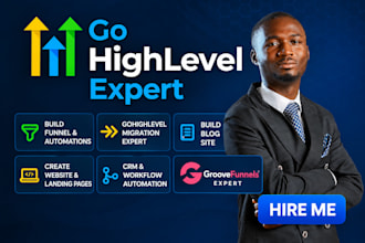 do gohighlevel website, gohighlevel landing page, groove funnel, ghl automation