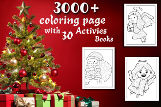 do 3000 coloring pages with 30 activities books for amazon