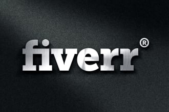 replicate your logo in realistic metal or gold
