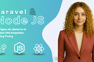 develop, fix for PHP laravel, nodejs, reactjs and wordpress