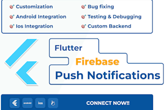 do your push notification in IOS and anroid with flutter