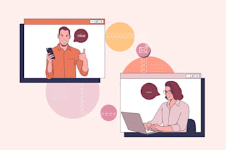 draw any object into a flat illustration for website or business