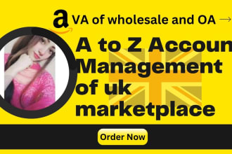 be your uk VA  of amazon wholesale and online arbitrage