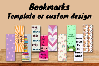 provide and create printable bookmarks for you