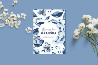 design planner, journal, notebook, book covers and interior for kdp and etsy