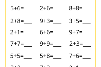 make custom math sheets for kids assessments