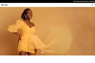 design clothing website, clothing store, boutique website, fashion website