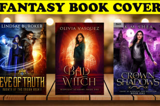 design ebook cover, kdp book cover, fiction book cover in 24 hours