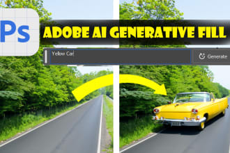edit your photos using adobe photoshop generative fill ai