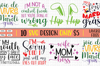 do svg design bundle with cutting files for etsy and others