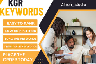 do kgr keyword research that will rank on google quickly