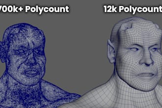 uv unwrap or optimise your 3d model