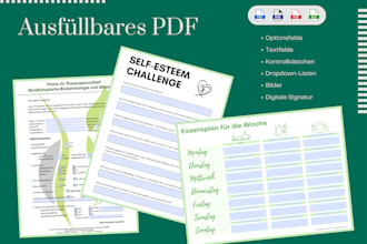 make your pdf form fillable or design it from scratch
