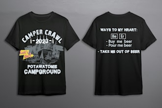 create typography t shirt and trendy t shirt design