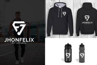 do gym, fitness, apparel and clothing logo