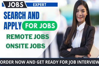 search and apply remote job applications or find online jobs
