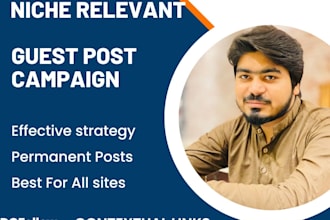 do guest posts backlinks outreach and provide uk guest post