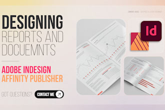 design reports, brochures, magazines, catalogs, presentations