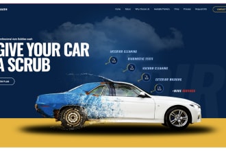 car detailing website, car wash website, auto detailing website, ceramic coating