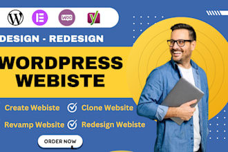 do a responsive and creative wordpress website