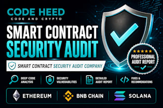 audit your solidity smart contract for security vulnerabilities