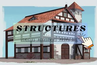do accessories, vehicles, structures and various objects