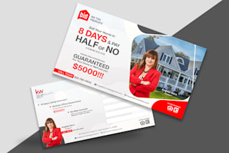 create creative custom postcards for promotions, eedm, and direct mail