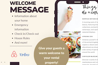 create a professional digital welcome book for your airbnb