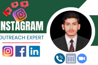 find instagram influencer marketing and growth outreach