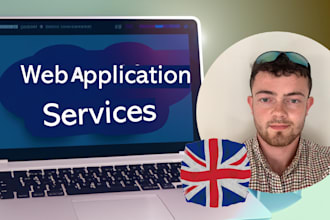 develop a professional web app