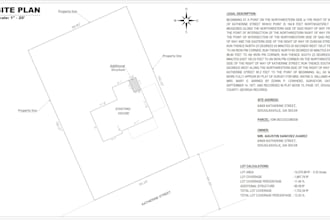 draw site plans for US permits